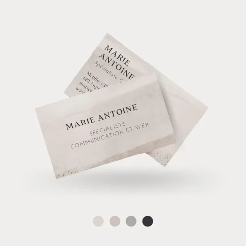 Service de création de cartes de visites professionelle