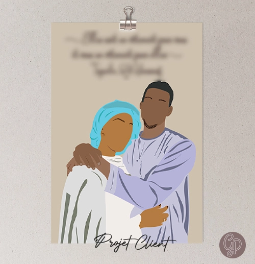 Portrait-de-couple-minimaliste---Graphix-Pro