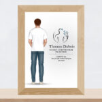 Portrait Cadeau diplôme Kiné – Masseur