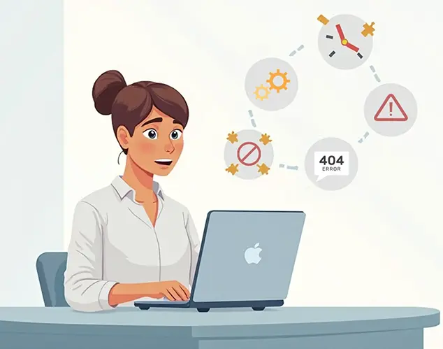 Les principales problématiques des personnes insatisfaites de leur site web