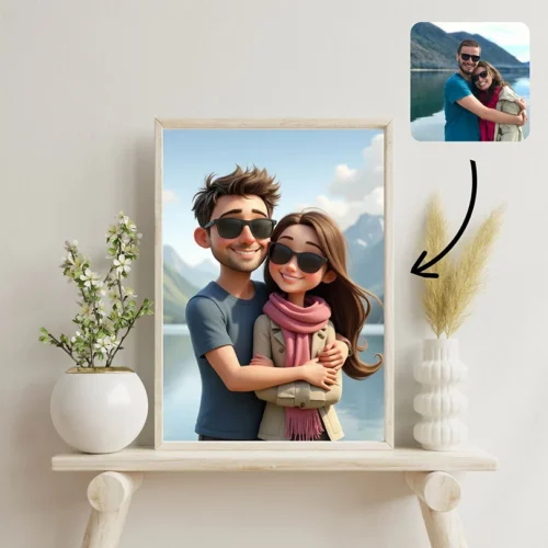 Portrait style Pixar à partir d'une photo