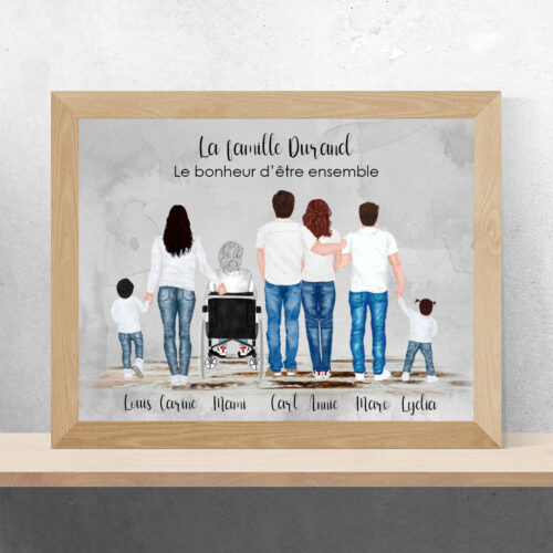 2963901096 Portrait de Famille nombreuse avec animaux