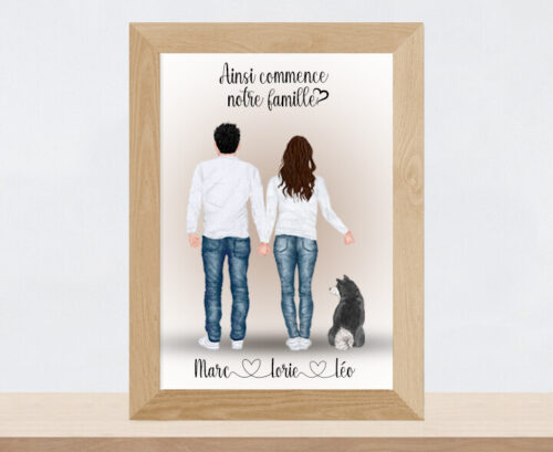 3707213766 Portrait de Famille nombreuse avec animaux