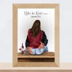 Portrait personnalisé de Couple "sensualité" | Cadeau de Saint Valentin, Noël Portrait personnalisé de Couple "sensualité" | Cadeau de Saint Valentin, Noël