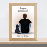 Portrait de Famille personnalisé avec Animaux