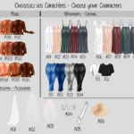 Caractere Portrait personnalisé "La Team de la mariée"