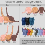 Caractères Portrait amitié