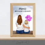 Cadeau personnalisé pour atsem