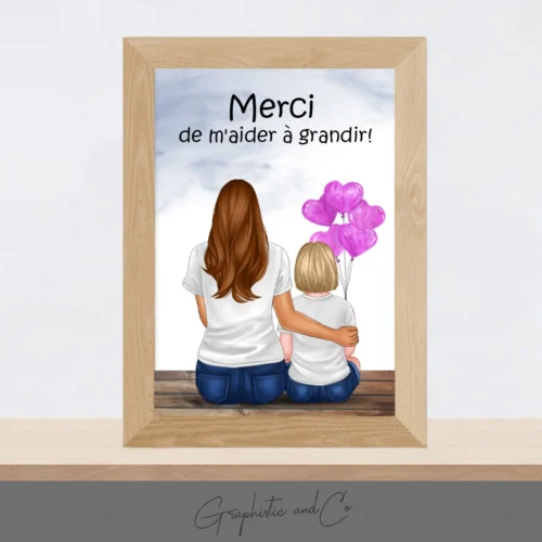 Cadeau personnalisé pour atsem