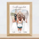 Portrait personnalisé mariage EVJF