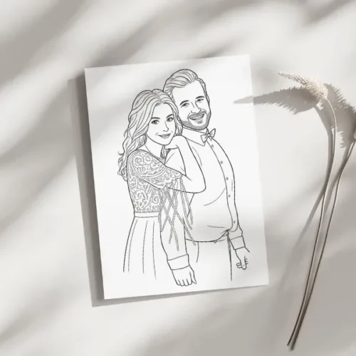 Dessin au trait personnalisé