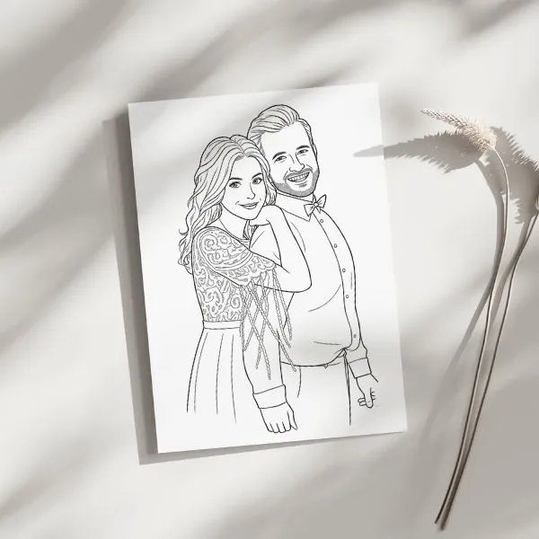 Dessin au trait personnalisé