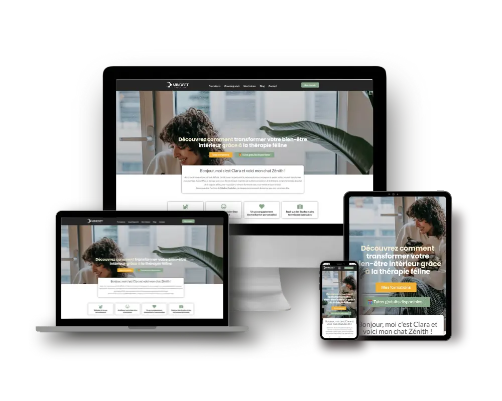 Création de site de formation et de coaching