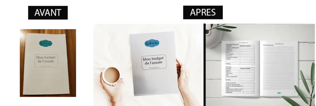 Image Livre Avant - après