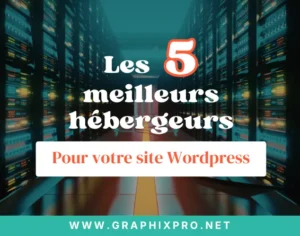 Les 5 Meilleurs Hébergements Web pour votre site WordPress.